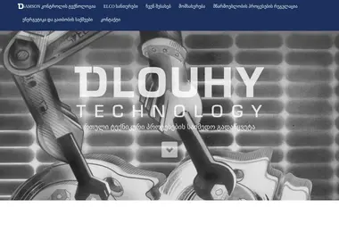 Screenshot of dlouhytechnology.ge
