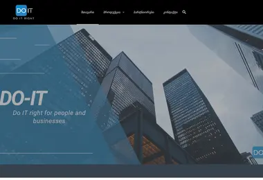 Screenshot of do-it.ge