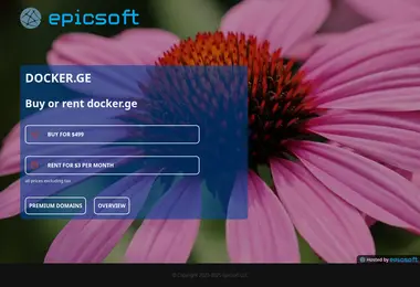 docker.ge-ის ეკრანის სურათი