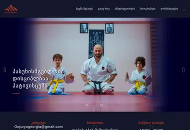 Screenshot of dojo.ge