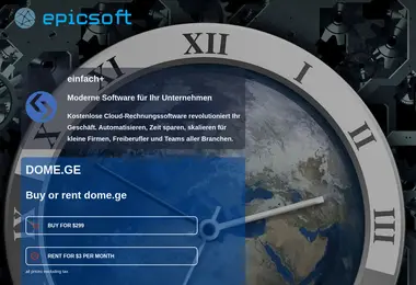 Скриншот dome.ge