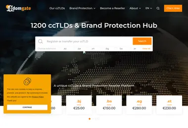 Screenshot of domgate.com