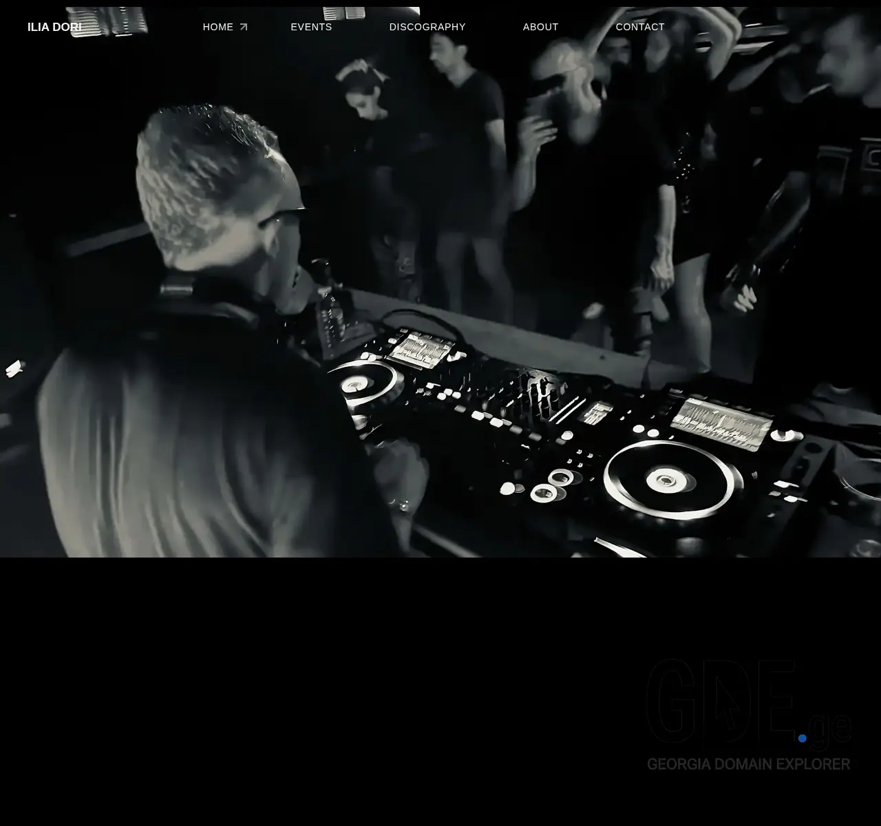 Screenshot of the site dori.ge at 2025-11-26