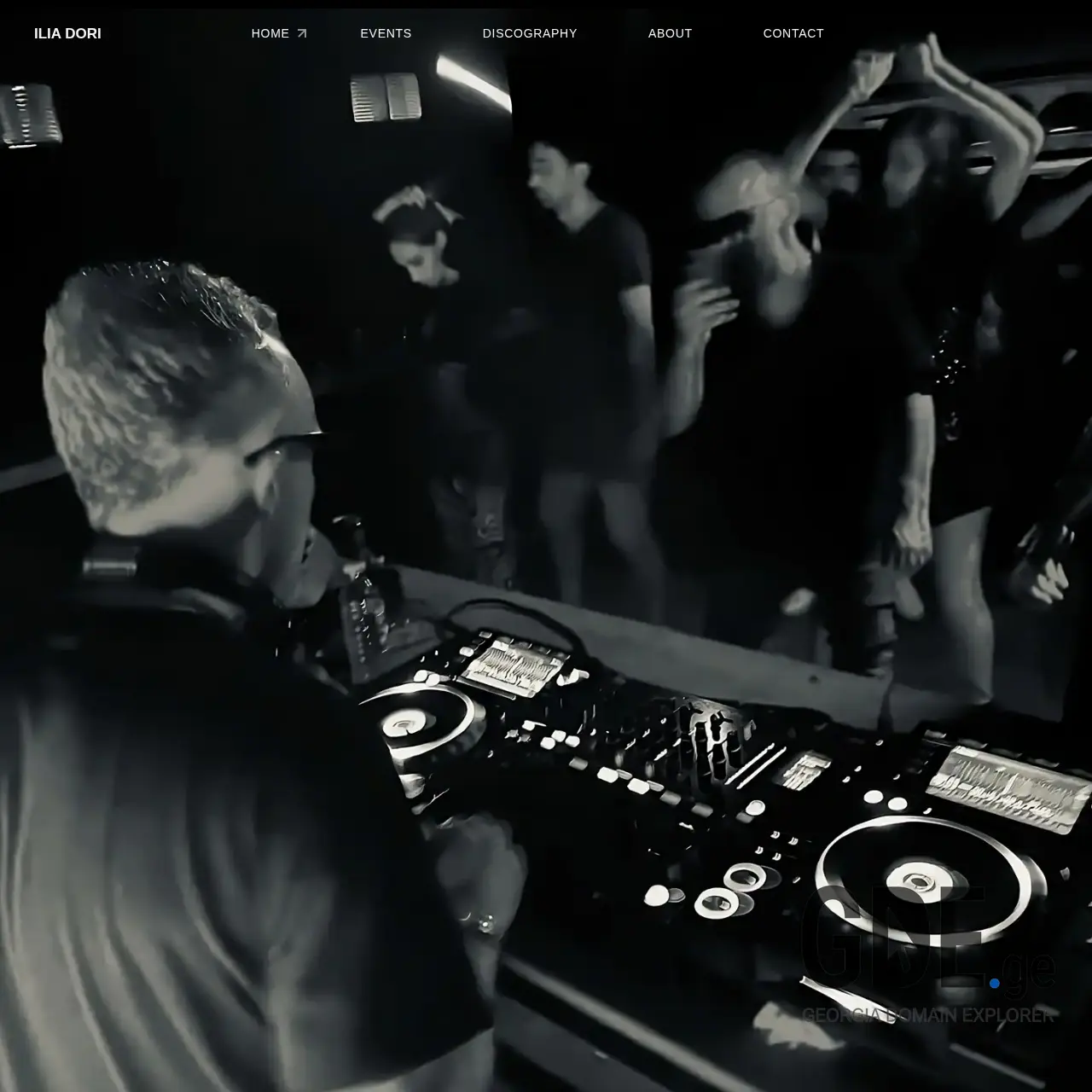 Screenshot of the site dori.ge at 2025-12-20