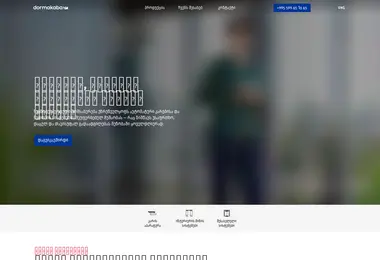 Скриншот dormakaba.ge