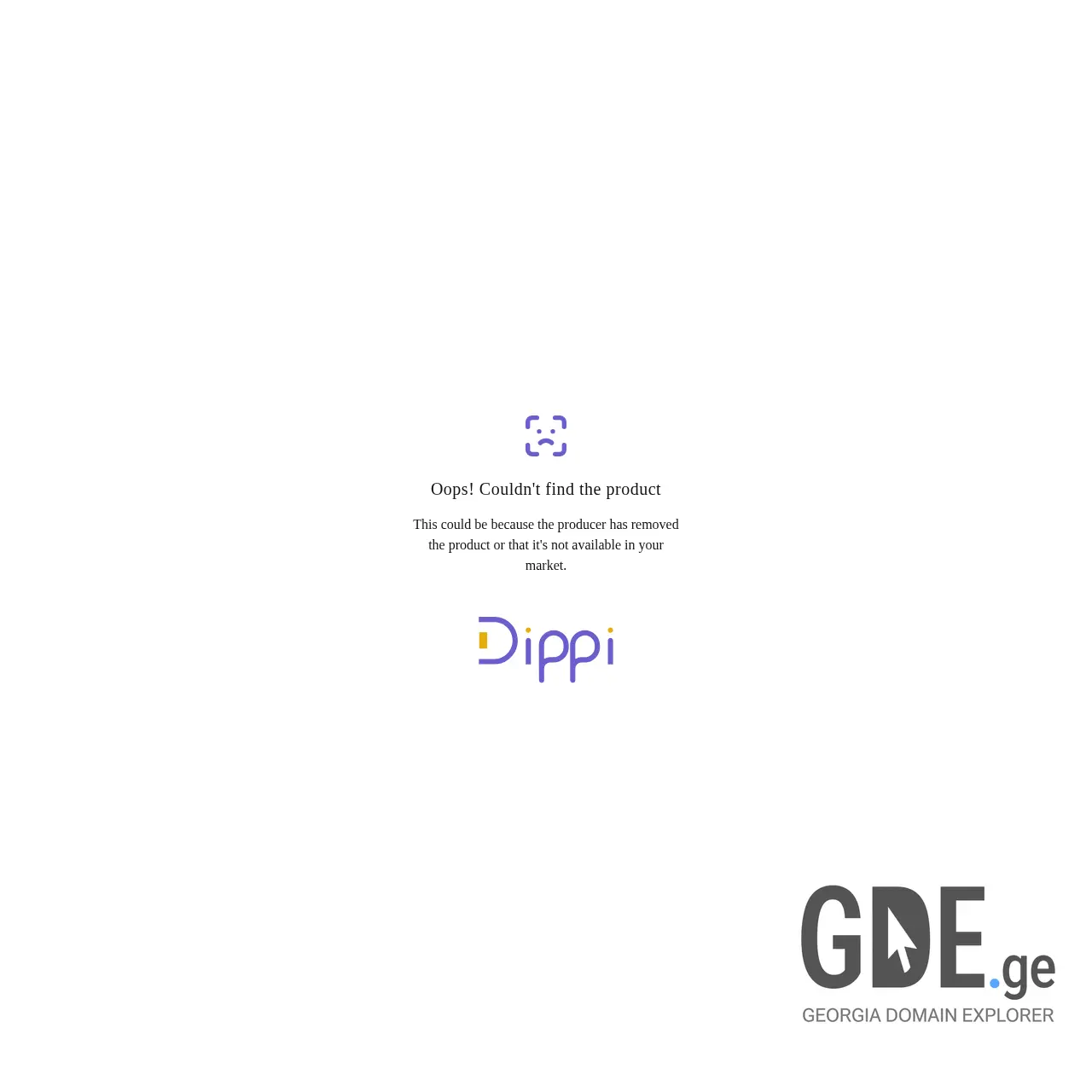 Screenshot of the site dpp.ge at 2025-12-07