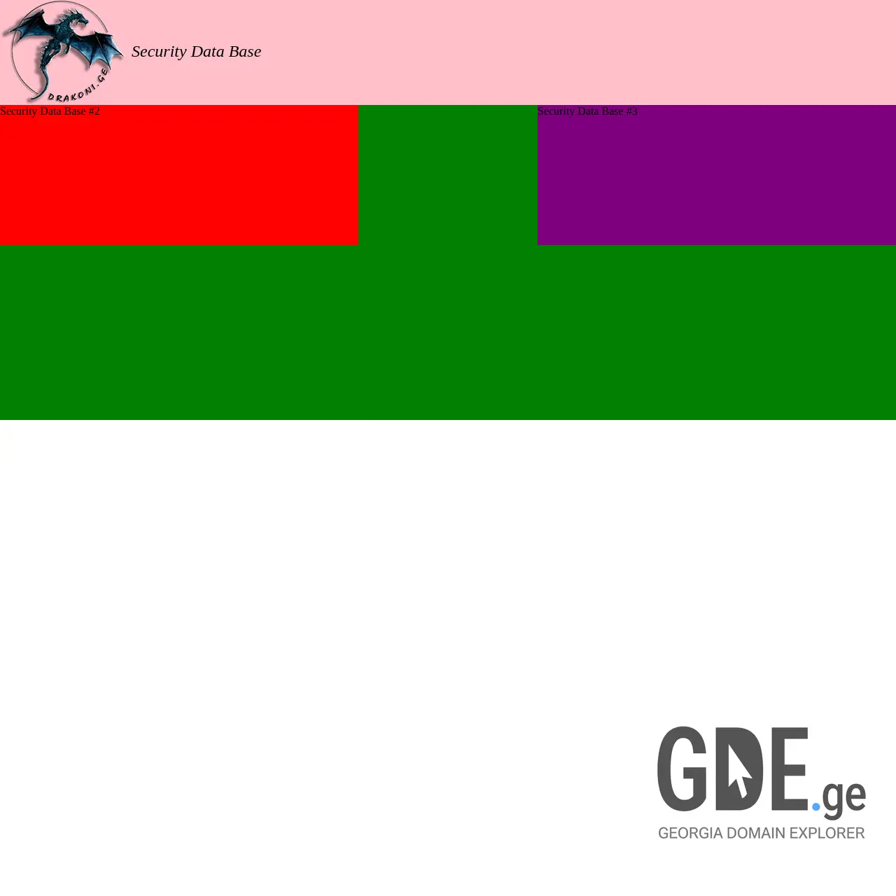 Screenshot of the site drakoni.ge at 2025-12-25