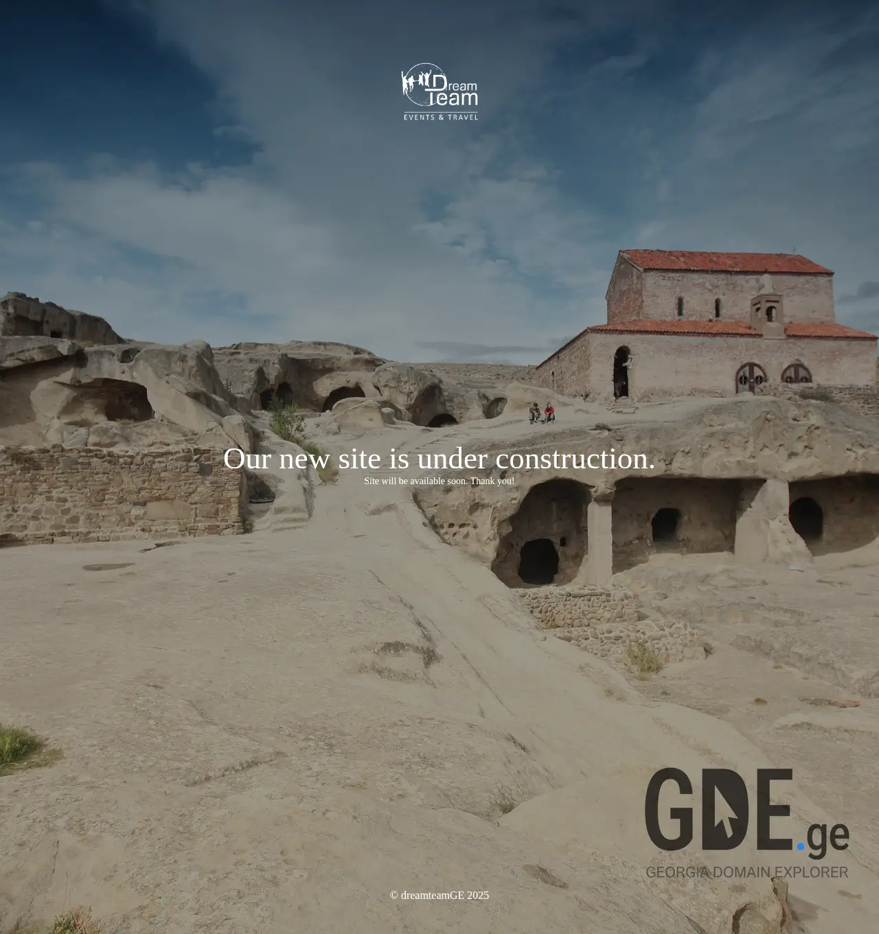 Screenshot of the site dreamteam.ge at 2025-11-30