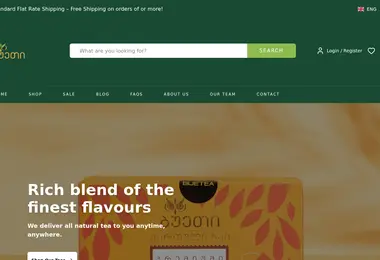 drinkbuetea.ge-ის ეკრანის სურათი