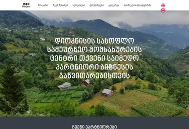 drsc.ge-ის ეკრანის სურათი