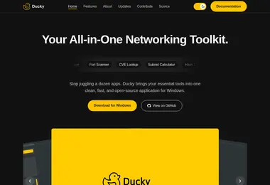 Скриншот ducky.ge