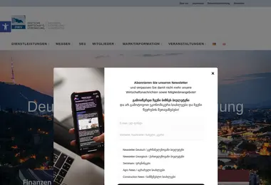 Screenshot of dwv.ge