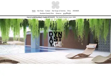 Screenshot of dynasty.ge