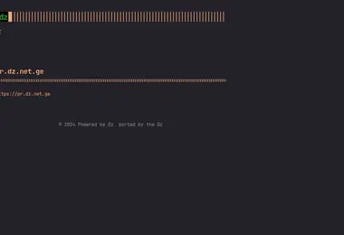 Screenshot of dz.net.ge