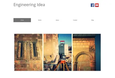 Screenshot of e-idea.ge