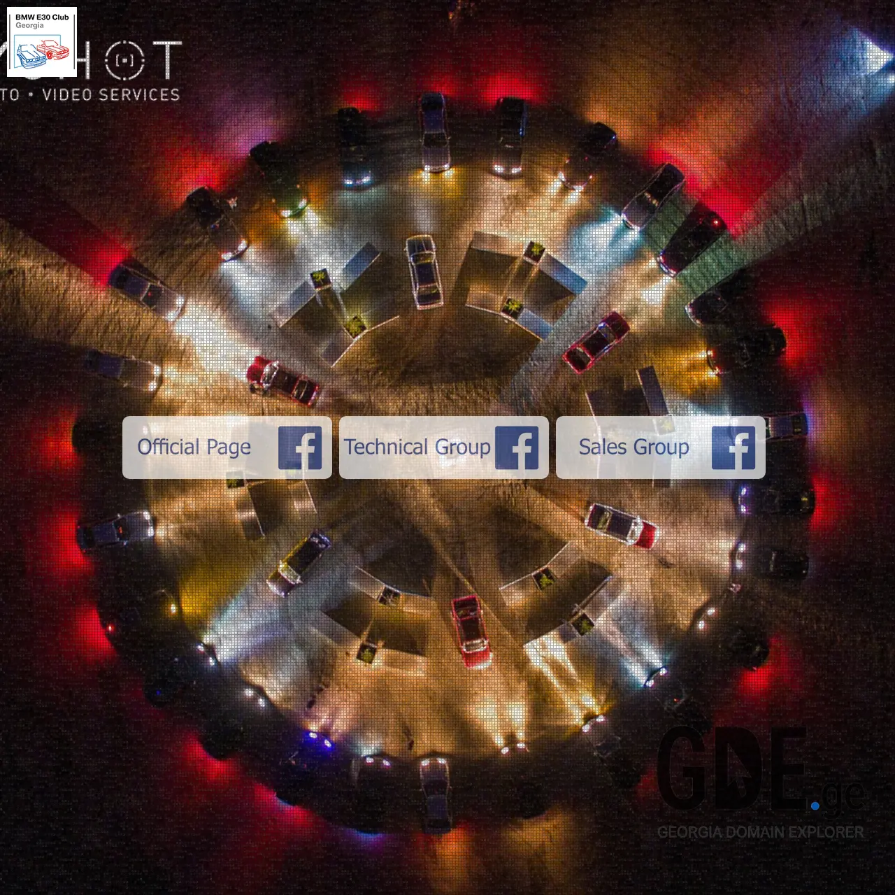 Screenshot of the site e30club.ge at 2025-12-07