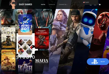 Скриншот easygames.ge