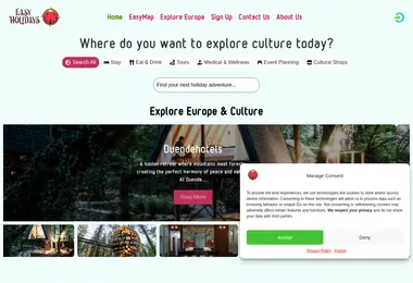 easyholidays.ge-ის ეკრანის სურათი
