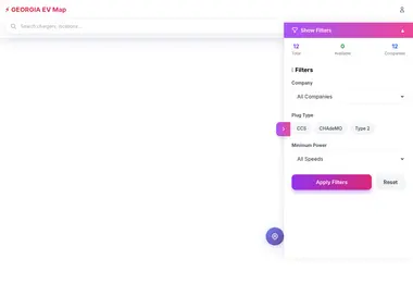 Screenshot of ecar.ge
