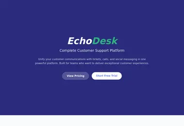 Скриншот echodesk.ge