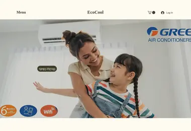 Скриншот ecocool.ge