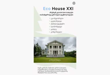 Скриншот ecohouse21.ge
