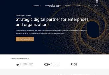 Скриншот edana.ge