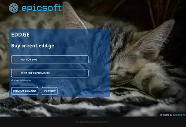 Screenshot of edd.ge