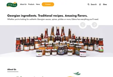 Screenshot of edena.ge