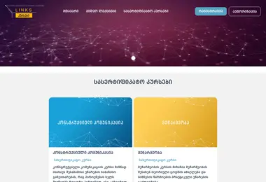 Скриншот edulinks.ge