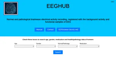 Скриншот eeghub.ge