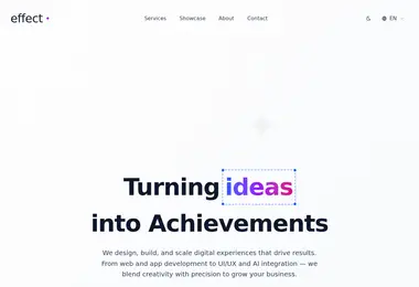 Скриншот effect.ge