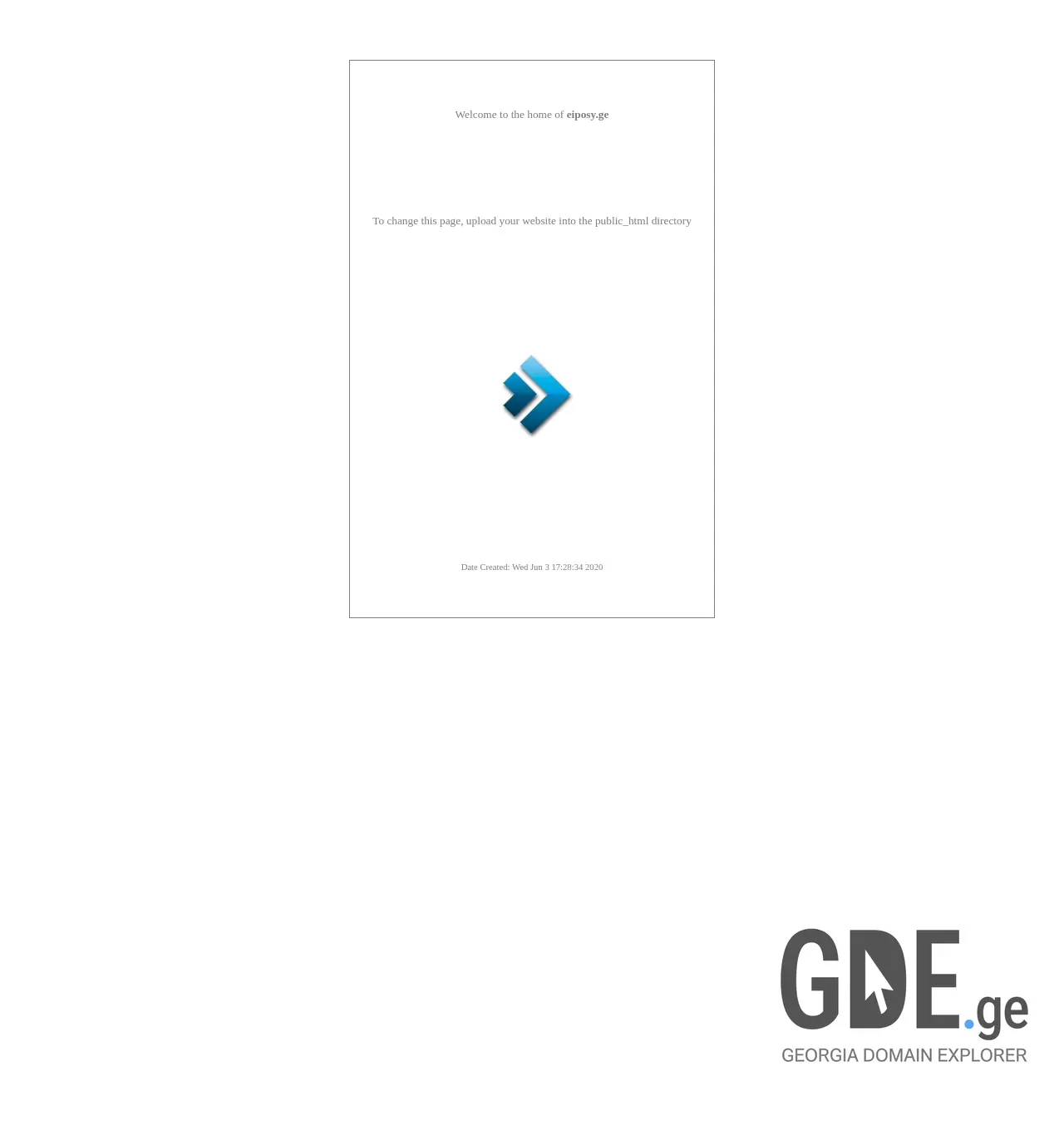 Screenshot of the site eiposy.ge at 2025-11-30