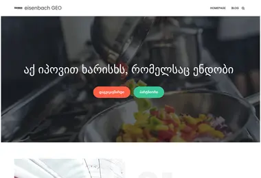 Скриншот eisenbachprofessional.ge