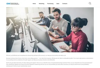 Screenshot of ekk.ge