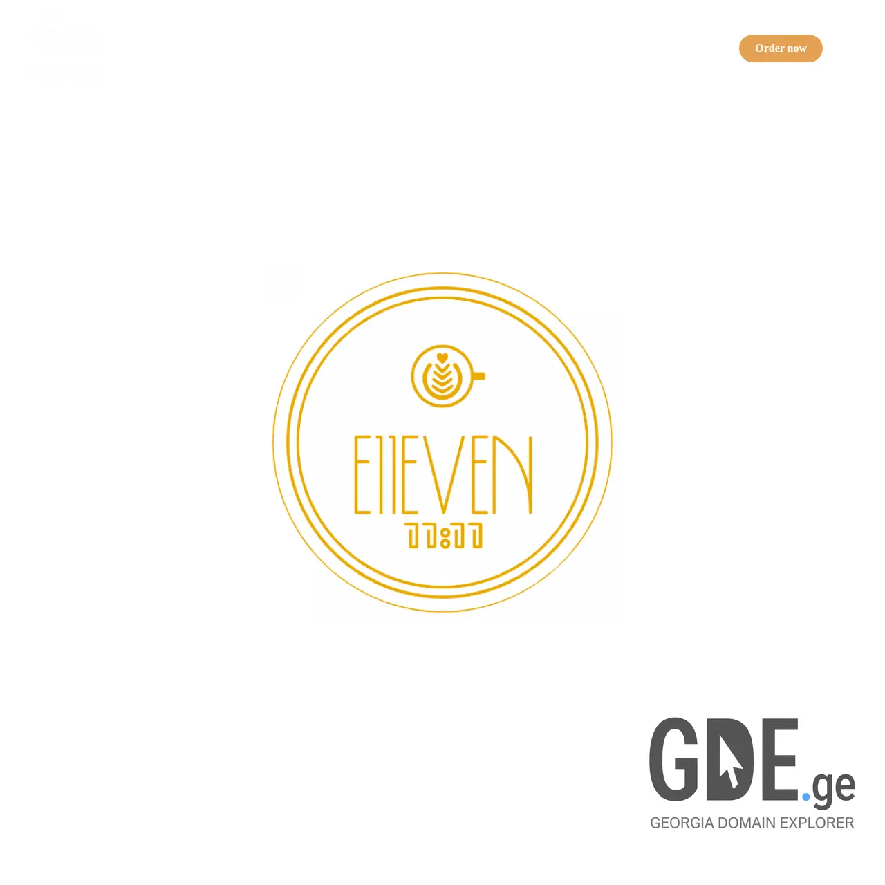 Screenshot of the site eleven11.ge at 2025-12-07