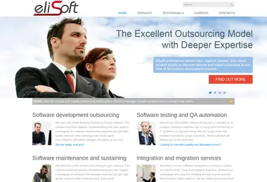 Скриншот elisoft.ge