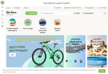 Screenshot of elsi.ge
