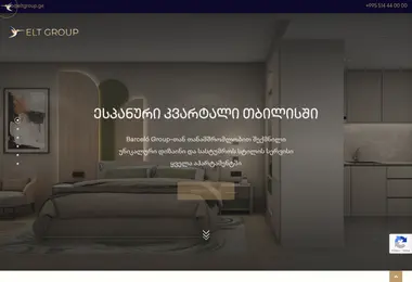 Screenshot of elt.ge