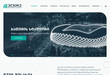 Screenshot of elvare.ge