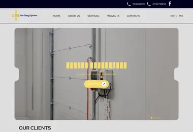 Скриншот energysystems.ge