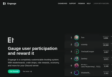 Screenshot of engau.ge