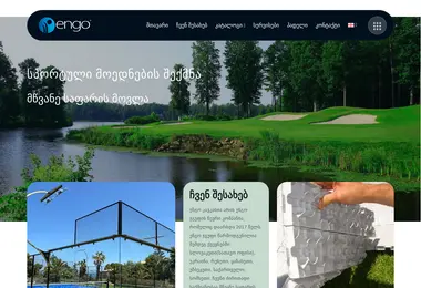 Screenshot of engo.ge