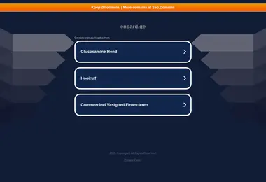 Screenshot of enpard.ge