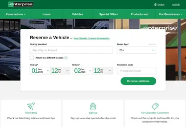 Скриншот enterprise.ge