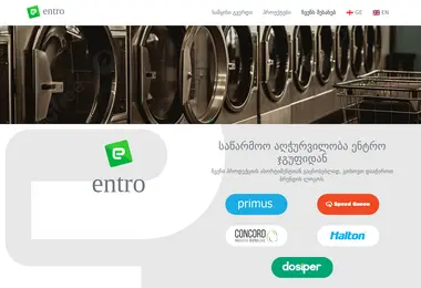 entro.ge-ის ეკრანის სურათი