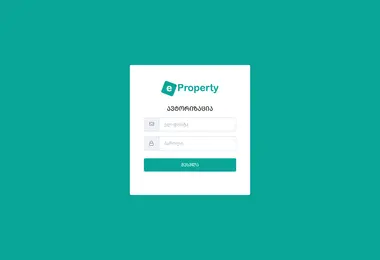 eproperty.ge-ის ეკრანის სურათი