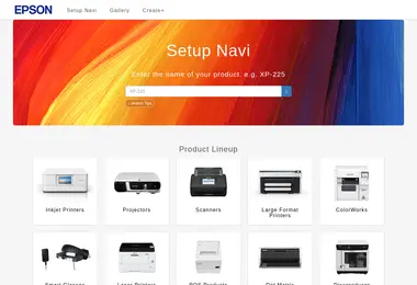 Скриншот epson.ge