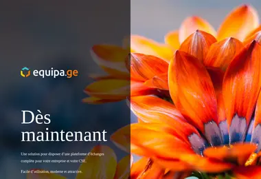 Screenshot of equipa.ge