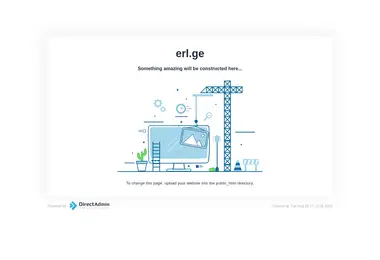 Скриншот erl.ge